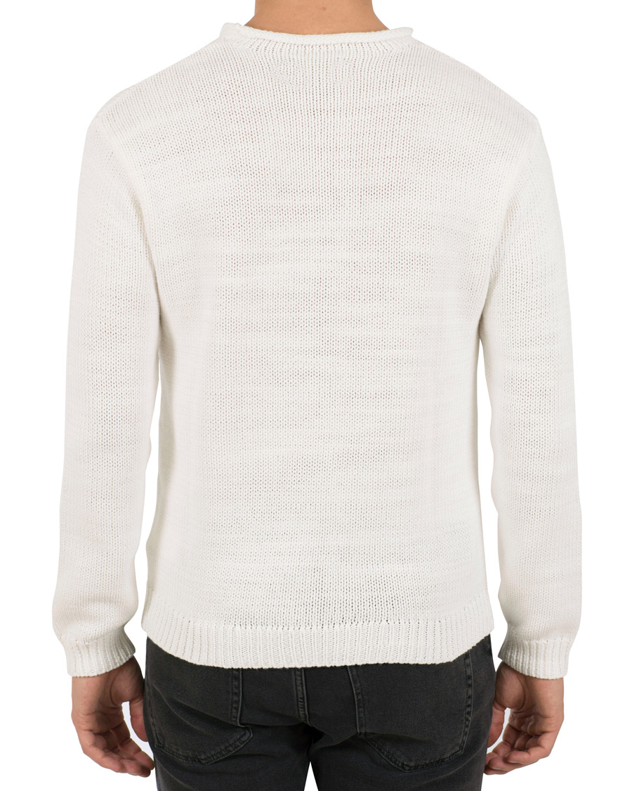 Herr | Tröjor | Polo Ralph Lauren | Slub Knitted Crew Neck White