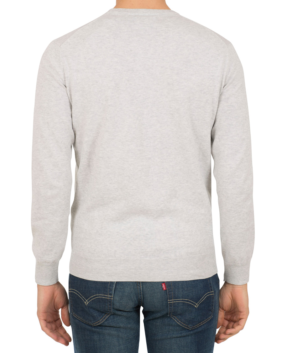 Herr | Tröjor | Polo Ralph Lauren | Pima Cotton Crew Neck Pullover Lawrence Grey Heather