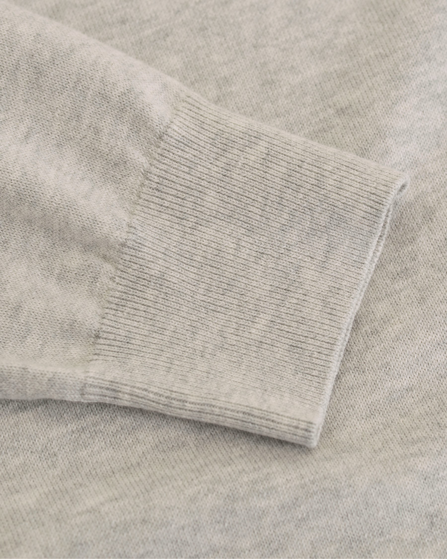 Herr | Tröjor | Polo Ralph Lauren | Pima Cotton Crew Neck Pullover Lawrence Grey Heather