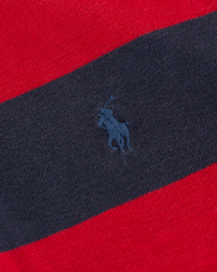 Herr | Tröjor | Polo Ralph Lauren | Stripe Rugby Newport Navy/Ralph Red