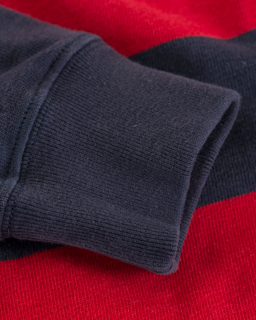 Herr | Tröjor | Polo Ralph Lauren | Stripe Rugby Newport Navy/Ralph Red