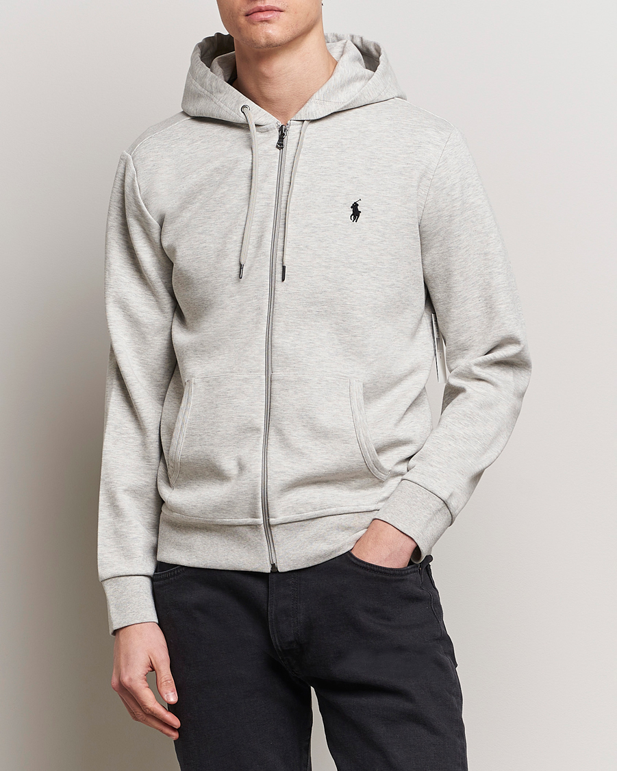 Herr |  |  | Polo Ralph Lauren Tech Performance Full Zip Hoodie Light Sport Heather