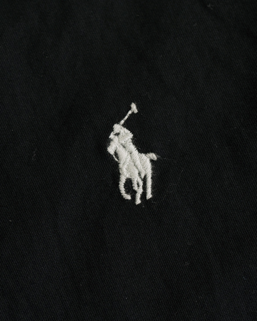 Herr | Skjortor | Polo Ralph Lauren | Slim Fit Button Down Short Sleeve Shirt Polo Black