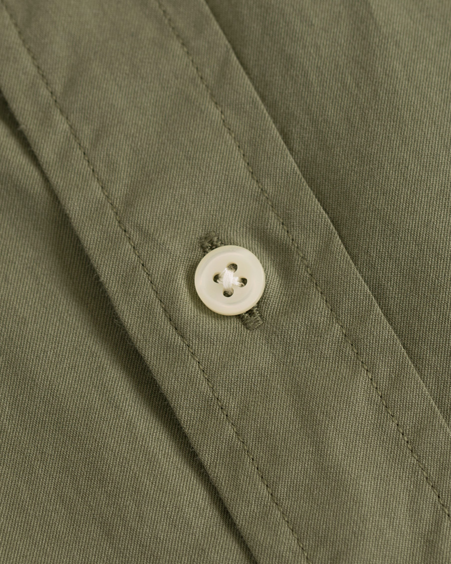 Herr | Skjortor | Polo Ralph Lauren | Slim Fit Button Down Short Sleeve Shirt Mountain Green