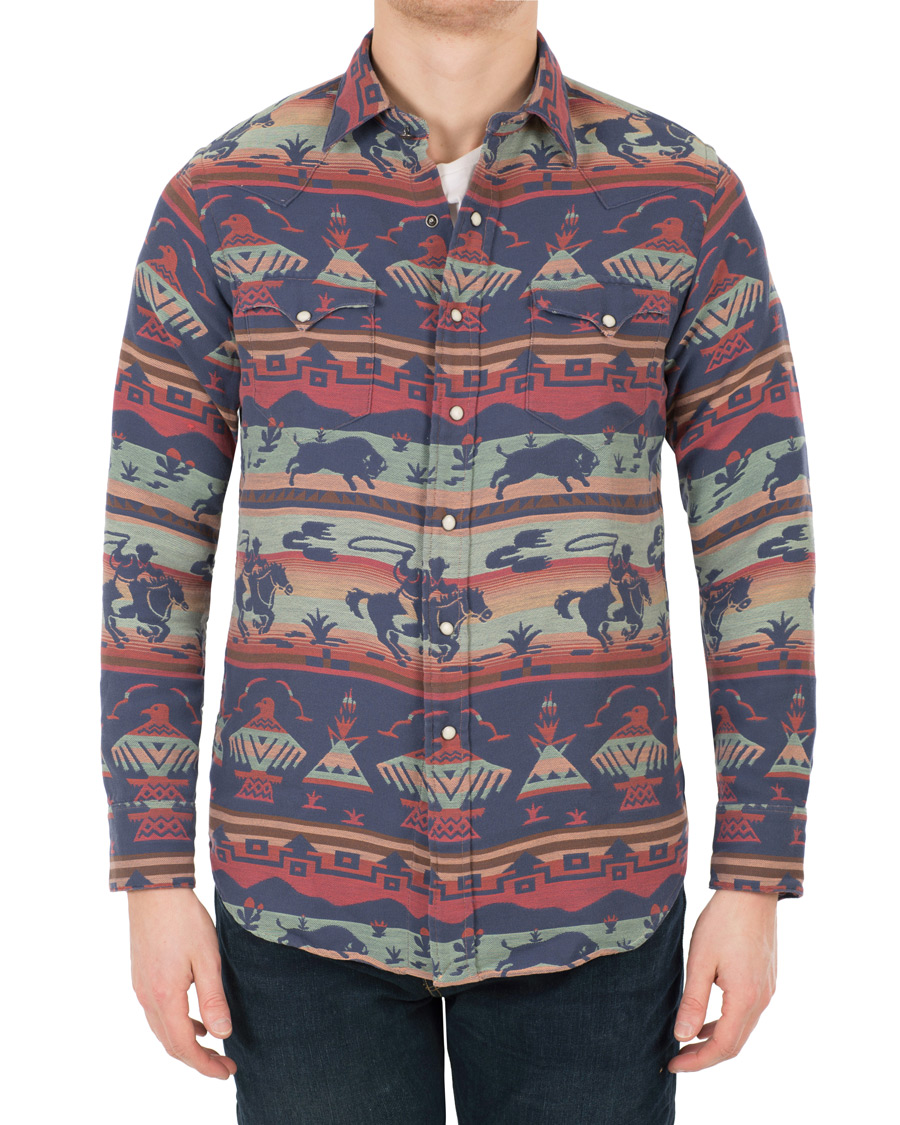 Herr | Skjortor | Polo Ralph Lauren | Core Fit Western Print Shirt Cowboy