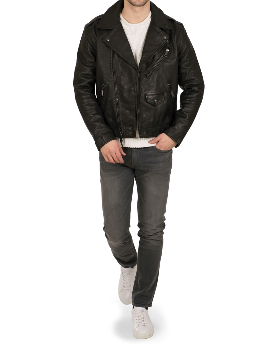 Herr | Jackor | Polo Ralph Lauren | Leather Biker Jacket Polo Black