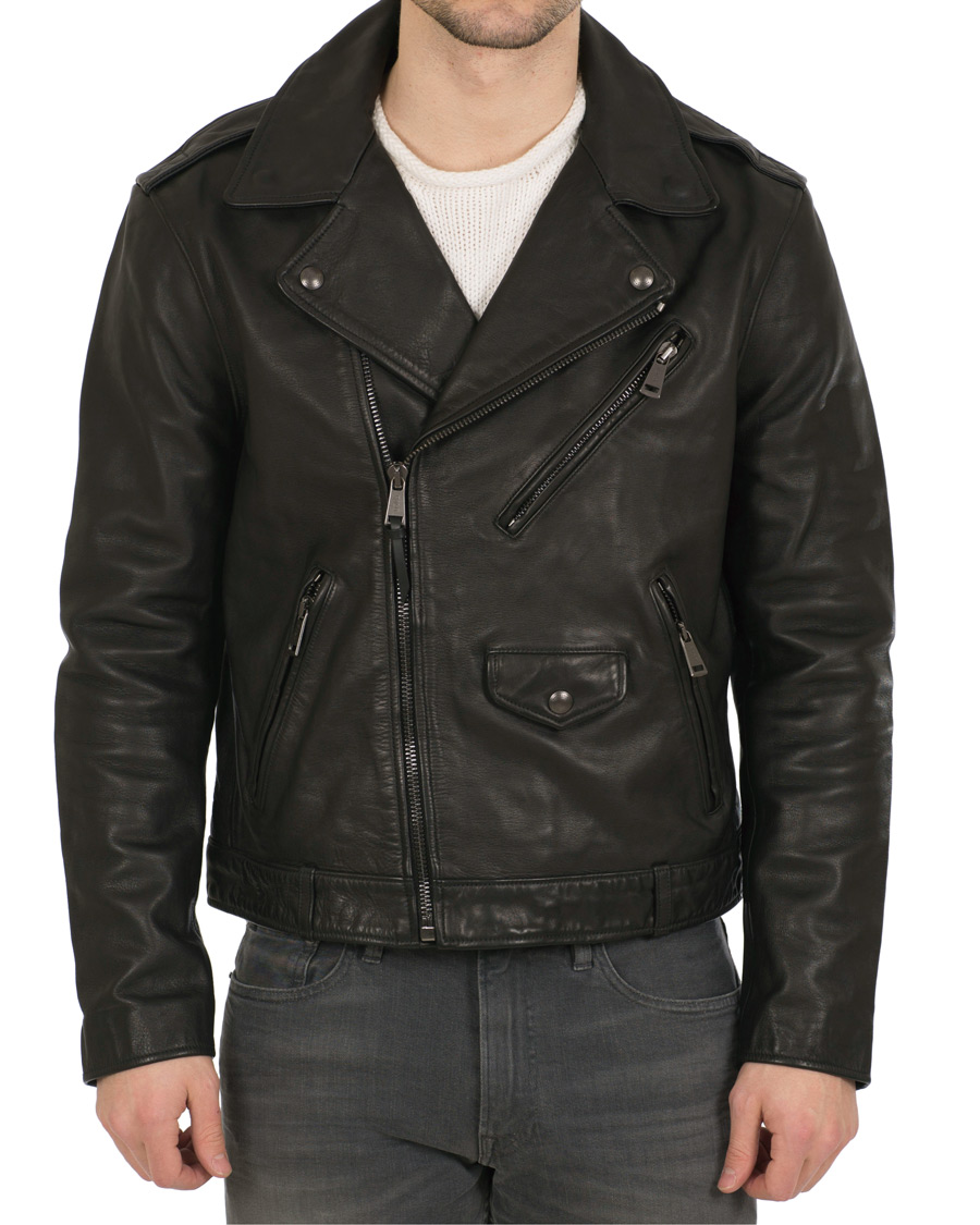 Herr | Jackor | Polo Ralph Lauren | Leather Biker Jacket Polo Black