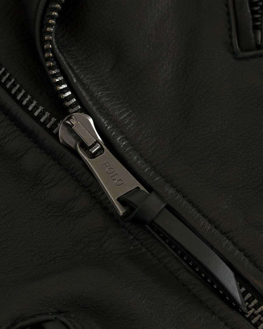 Herr | Jackor | Polo Ralph Lauren | Leather Biker Jacket Polo Black