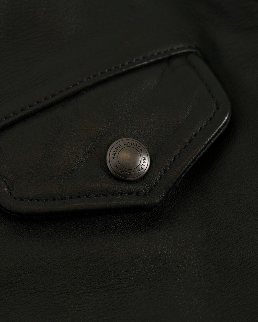 Herr | Jackor | Polo Ralph Lauren | Leather Biker Jacket Polo Black