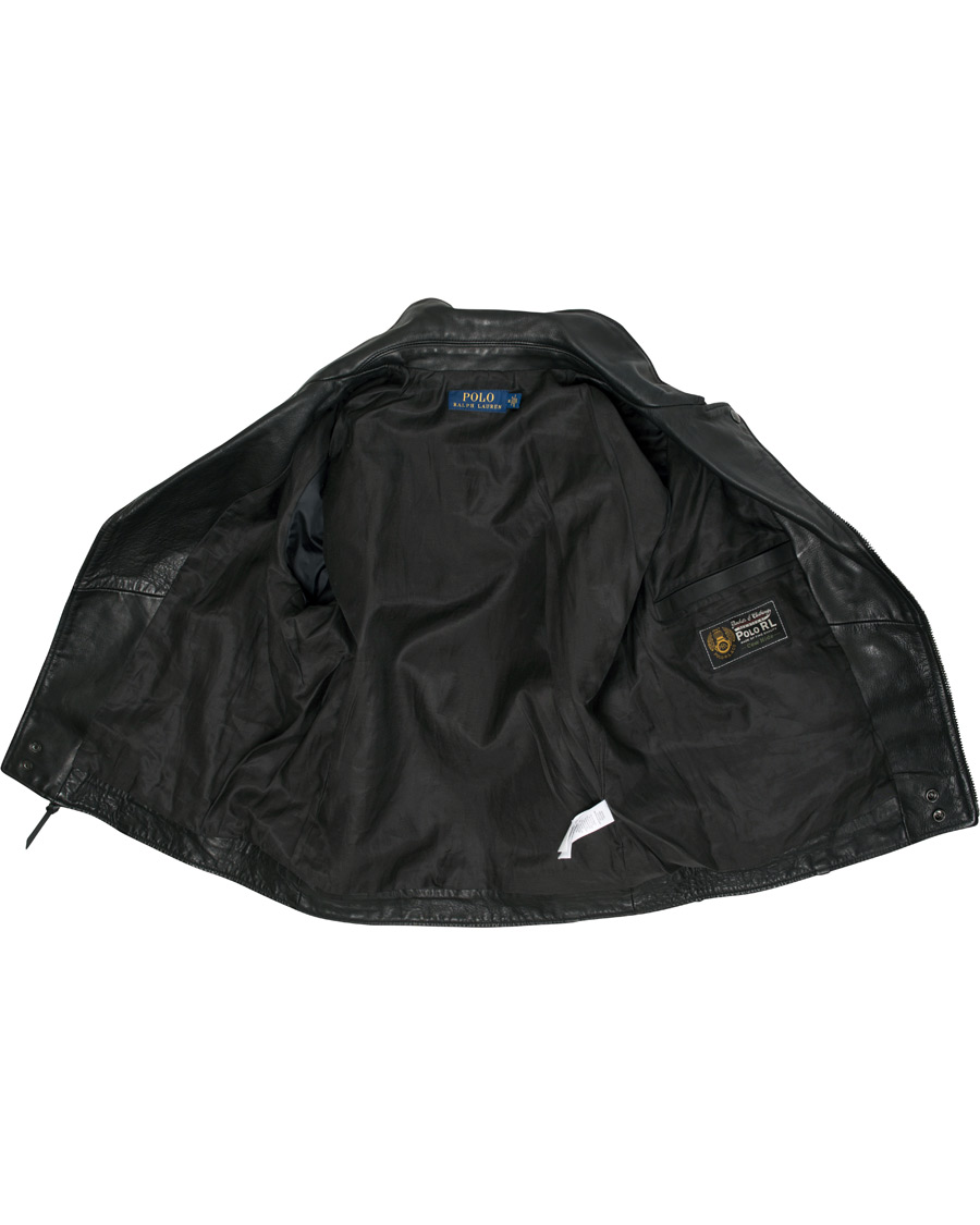 Herr | Jackor | Polo Ralph Lauren | Leather Biker Jacket Polo Black