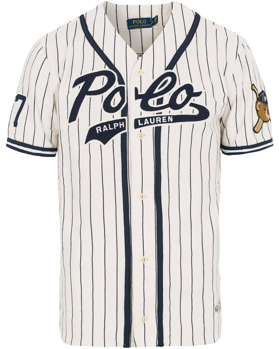 Herr | Skjortor | Polo Ralph Lauren | Baseball Bears Collection Short Sleeve Shirt White
