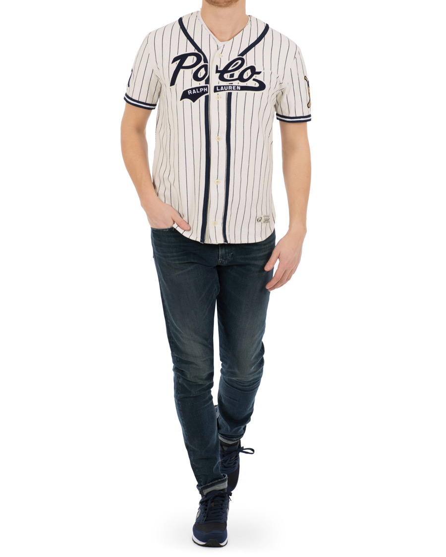 Herr | Skjortor | Polo Ralph Lauren | Baseball Bears Collection Short Sleeve Shirt White