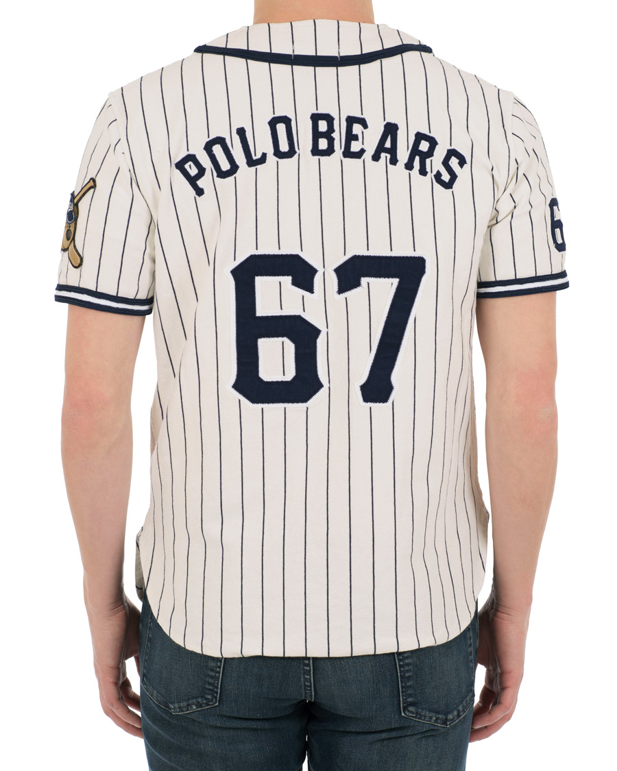 Herr | Skjortor | Polo Ralph Lauren | Baseball Bears Collection Short Sleeve Shirt White