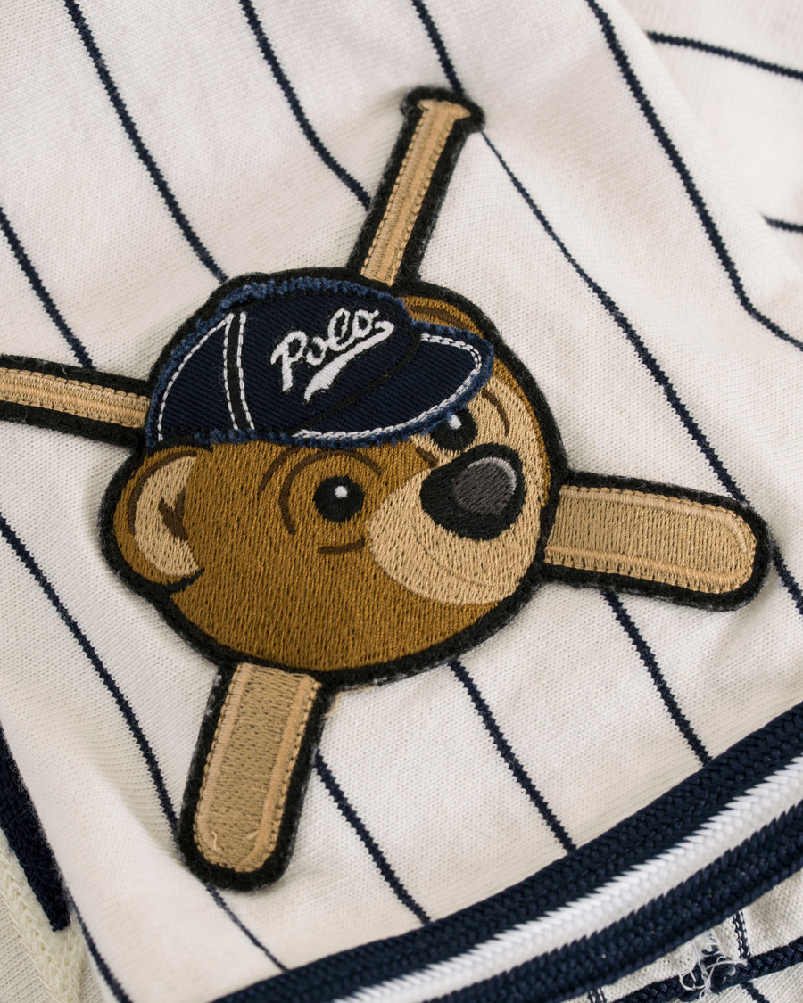 Herr | Skjortor | Polo Ralph Lauren | Baseball Bears Collection Short Sleeve Shirt White
