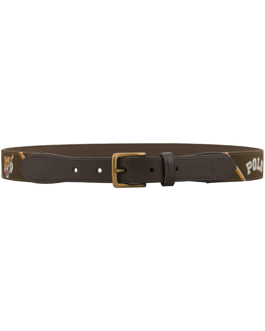 Herr | Polo Ralph Lauren Tiger Belt Farm Olive | Polo Ralph Lauren | Tiger Belt Farm Olive