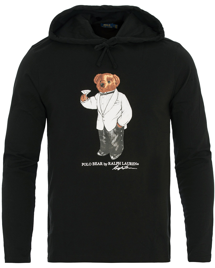 Herr | Tröjor | Polo Ralph Lauren | Printed Bear Hoodie Polo Black