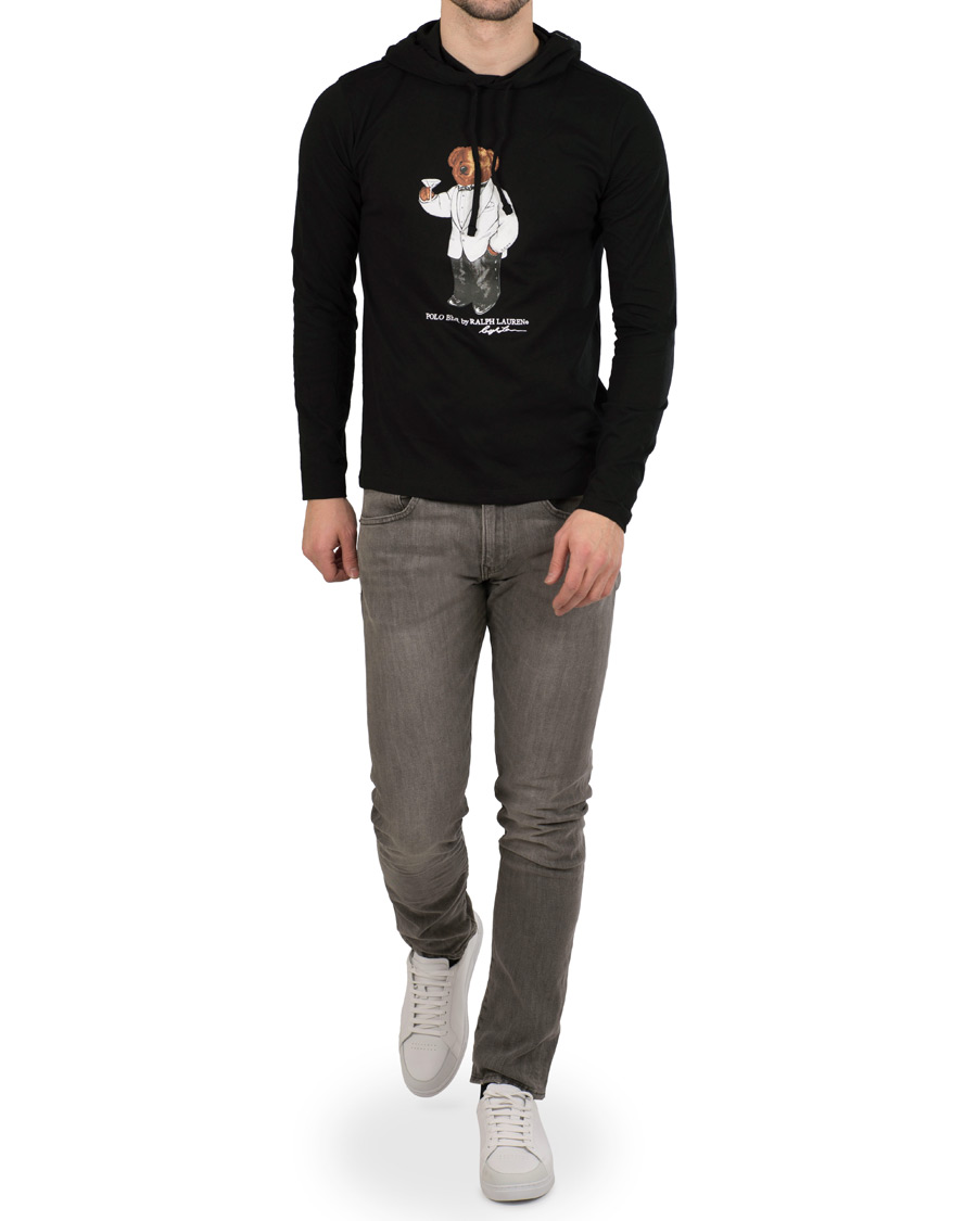 Herr | Tröjor | Polo Ralph Lauren | Printed Bear Hoodie Polo Black