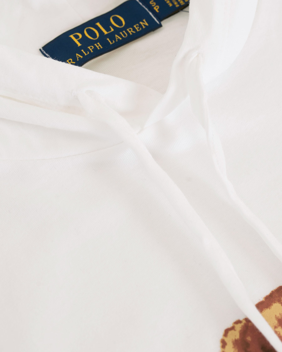 Herr | Tröjor | Polo Ralph Lauren | Printed Bear Hoodie White