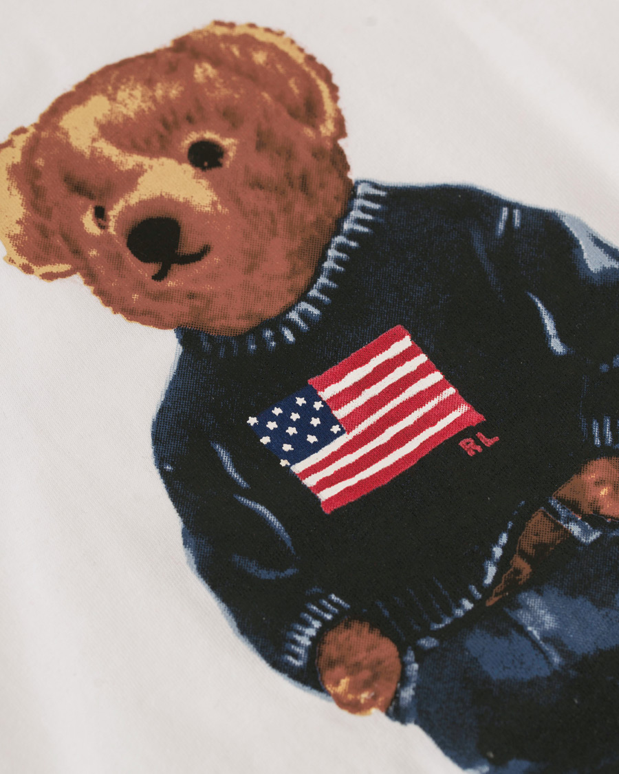Herr | Tröjor | Polo Ralph Lauren | Printed Bear Hoodie White