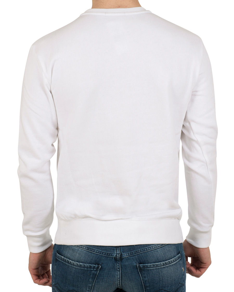 Herr | Tröjor | Polo Ralph Lauren | Printed Bear Crew Neck Sweatshirt White