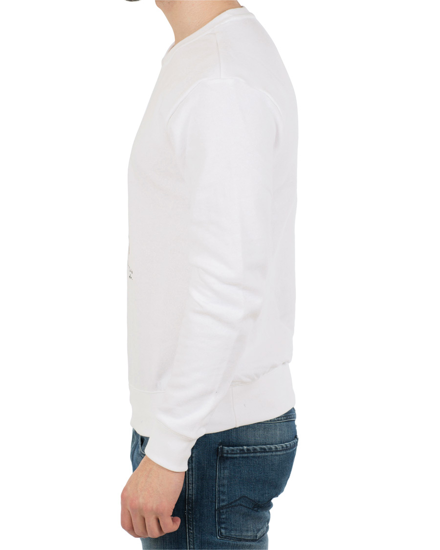 Herr | Tröjor | Polo Ralph Lauren | Printed Bear Crew Neck Sweatshirt White