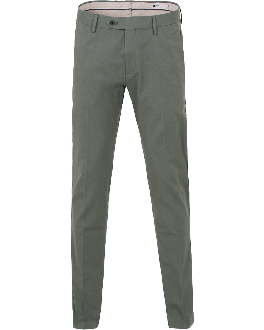 Herr | Byxor | NN07 | Theo 1178 Stretch Chinos Green