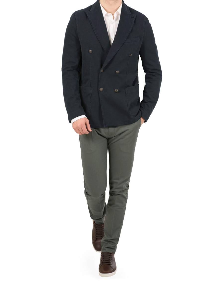 Herr | Byxor | NN07 | Theo 1178 Stretch Chinos Green