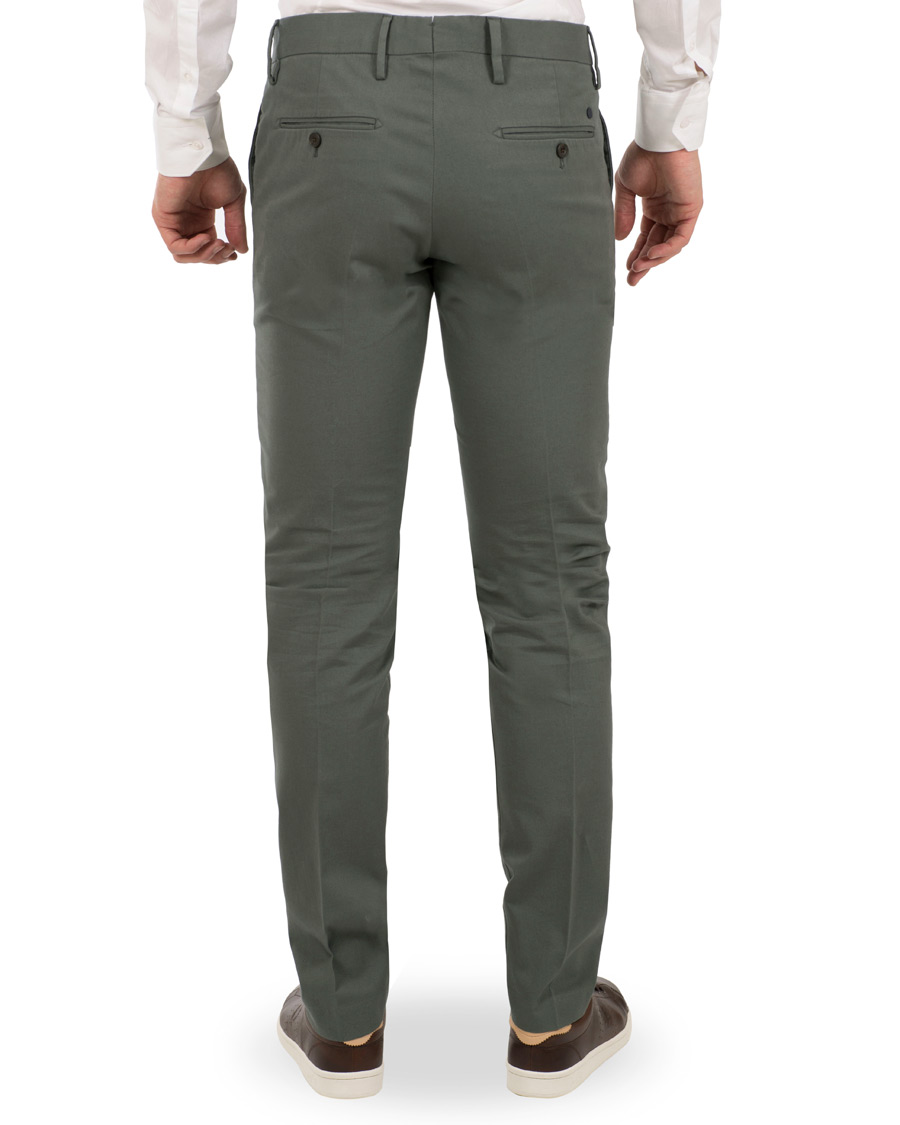 Herr | Byxor | NN07 | Theo 1178 Stretch Chinos Green