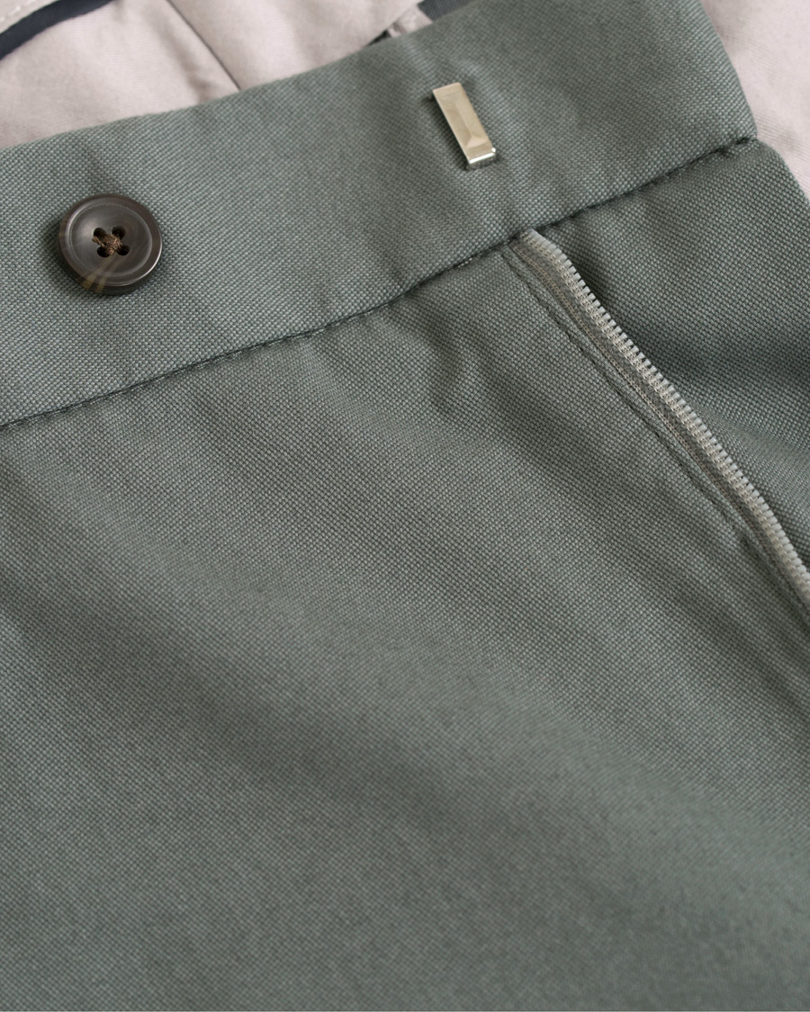 Herr | Byxor | NN07 | Theo 1178 Stretch Chinos Green