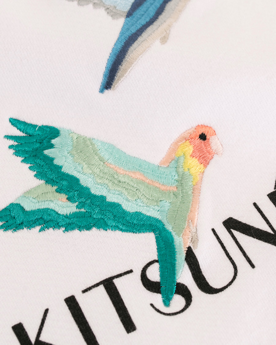 Herr | Tröjor | Maison Kitsuné | Lovebirds Sweatshirt White