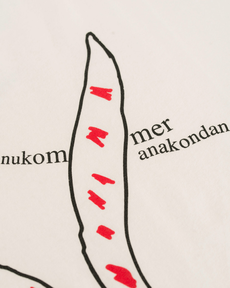 Herr | T-Shirts | Our Legacy | Box T-shirt Anaconda White