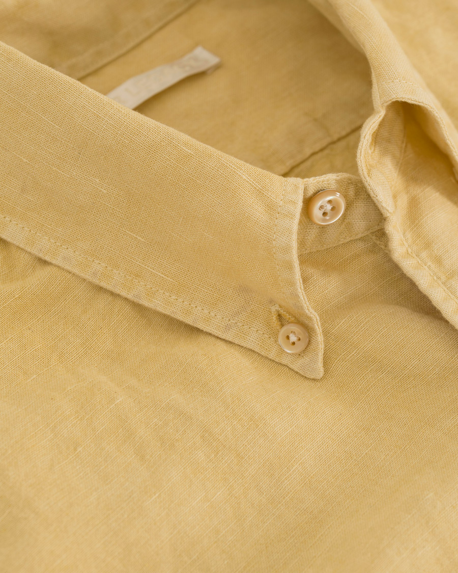 Herr | Skjortor | Our Legacy | Classic Shirt Cotton/Linen Fade Yellow