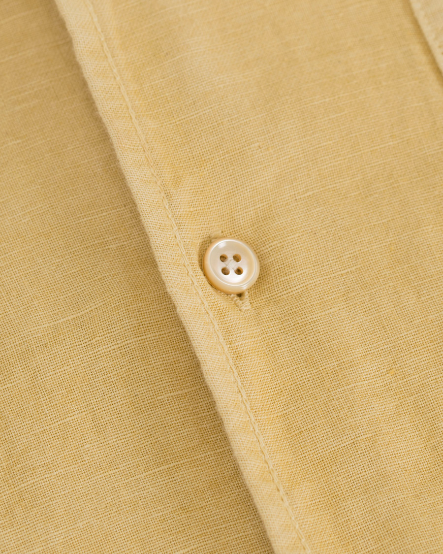 Herr | Skjortor | Our Legacy | Classic Shirt Cotton/Linen Fade Yellow