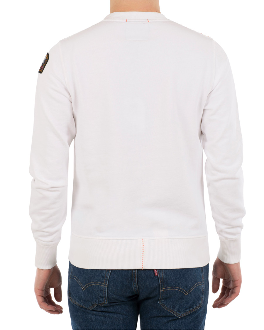 Herr | Tröjor | Parajumpers | Caleb Crew Neck Sweatshirt White