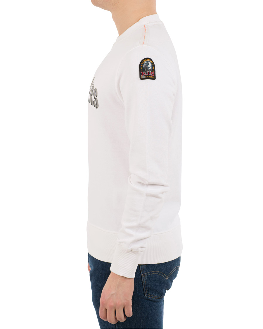 Herr | Tröjor | Parajumpers | Caleb Crew Neck Sweatshirt White
