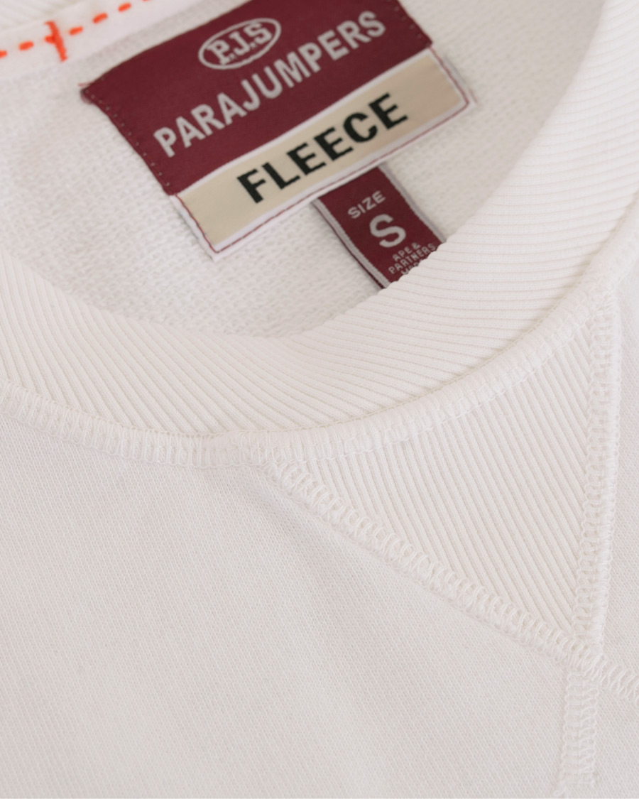 Herr | Tröjor | Parajumpers | Caleb Crew Neck Sweatshirt White