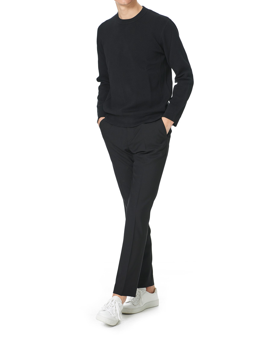 Herr | Byxor | Filippa K | Liam Cool Wool Slacks Black