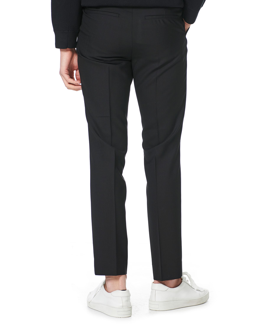 Herr | Byxor | Filippa K | Liam Cool Wool Slacks Black