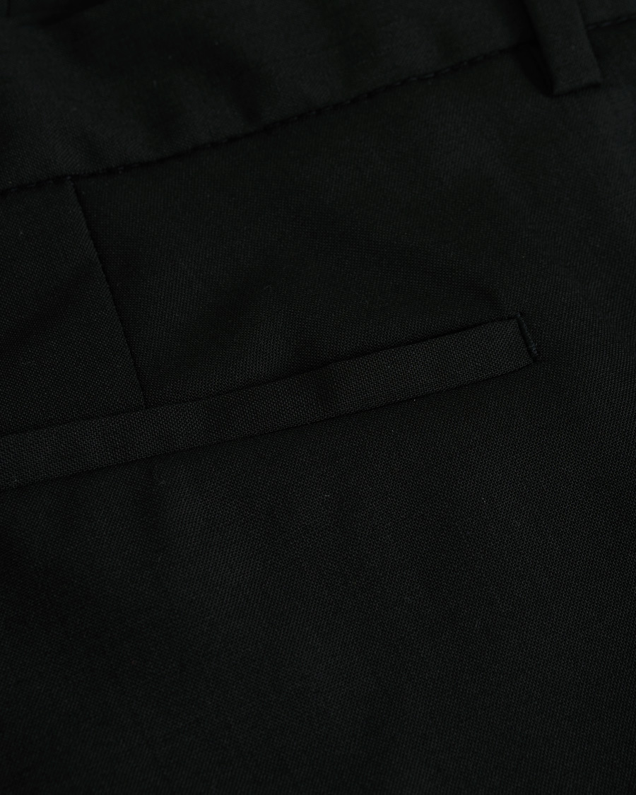 Herr | Byxor | Filippa K | Liam Cool Wool Slacks Black