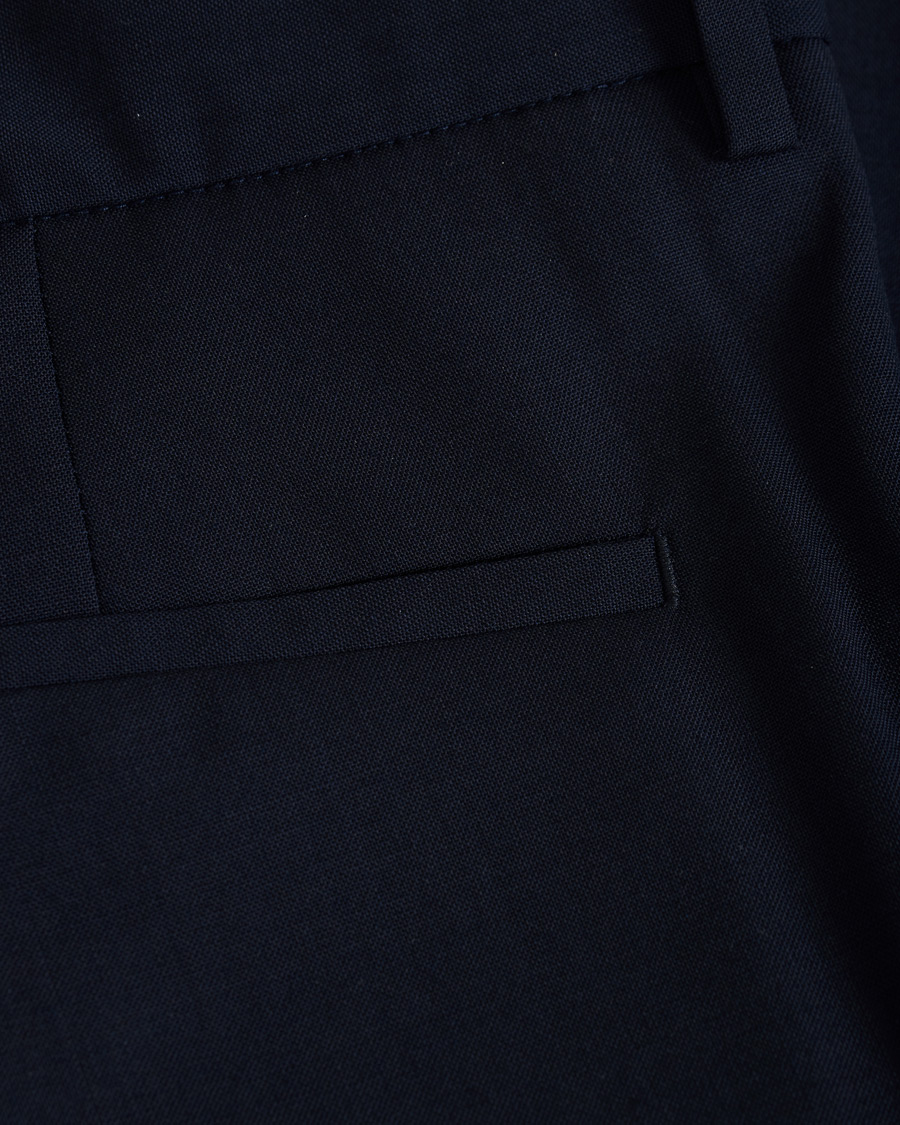 Herr | Byxor | Filippa K | Liam Cool Wool Slacks Hope Blue