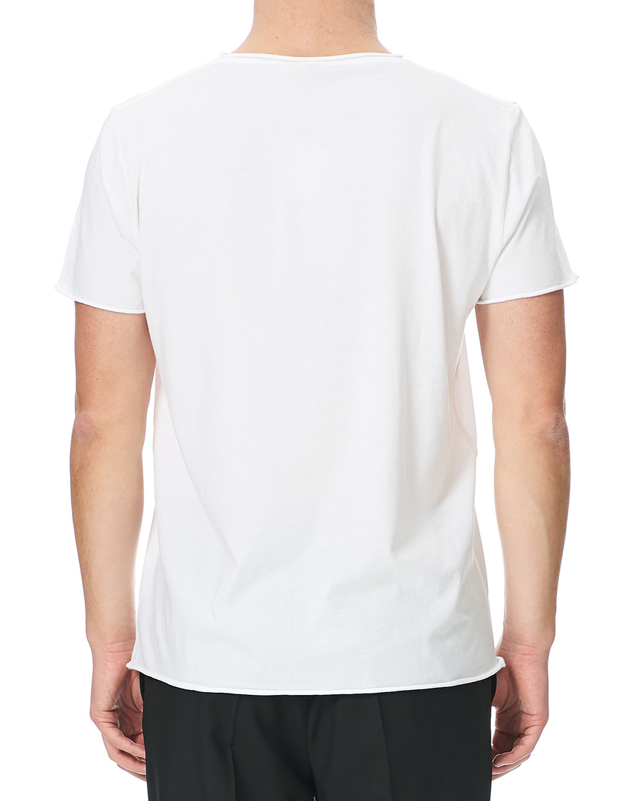 Herr | T-Shirts | Filippa K | Roll Neck Crew Neck Tee White