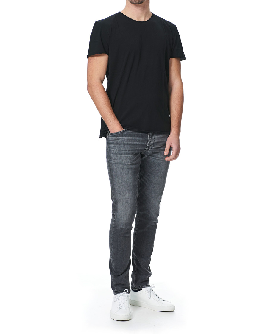 Herr | T-Shirts | Filippa K | Roll Neck Crew Neck Tee Black