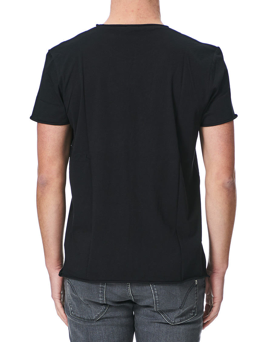 Herr | T-Shirts | Filippa K | Roll Neck Crew Neck Tee Black