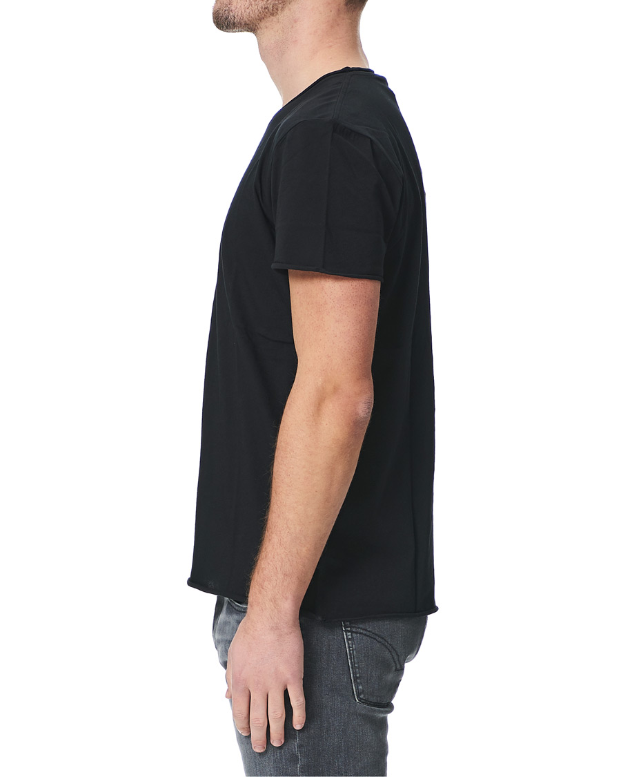 Herr | T-Shirts | Filippa K | Roll Neck Crew Neck Tee Black