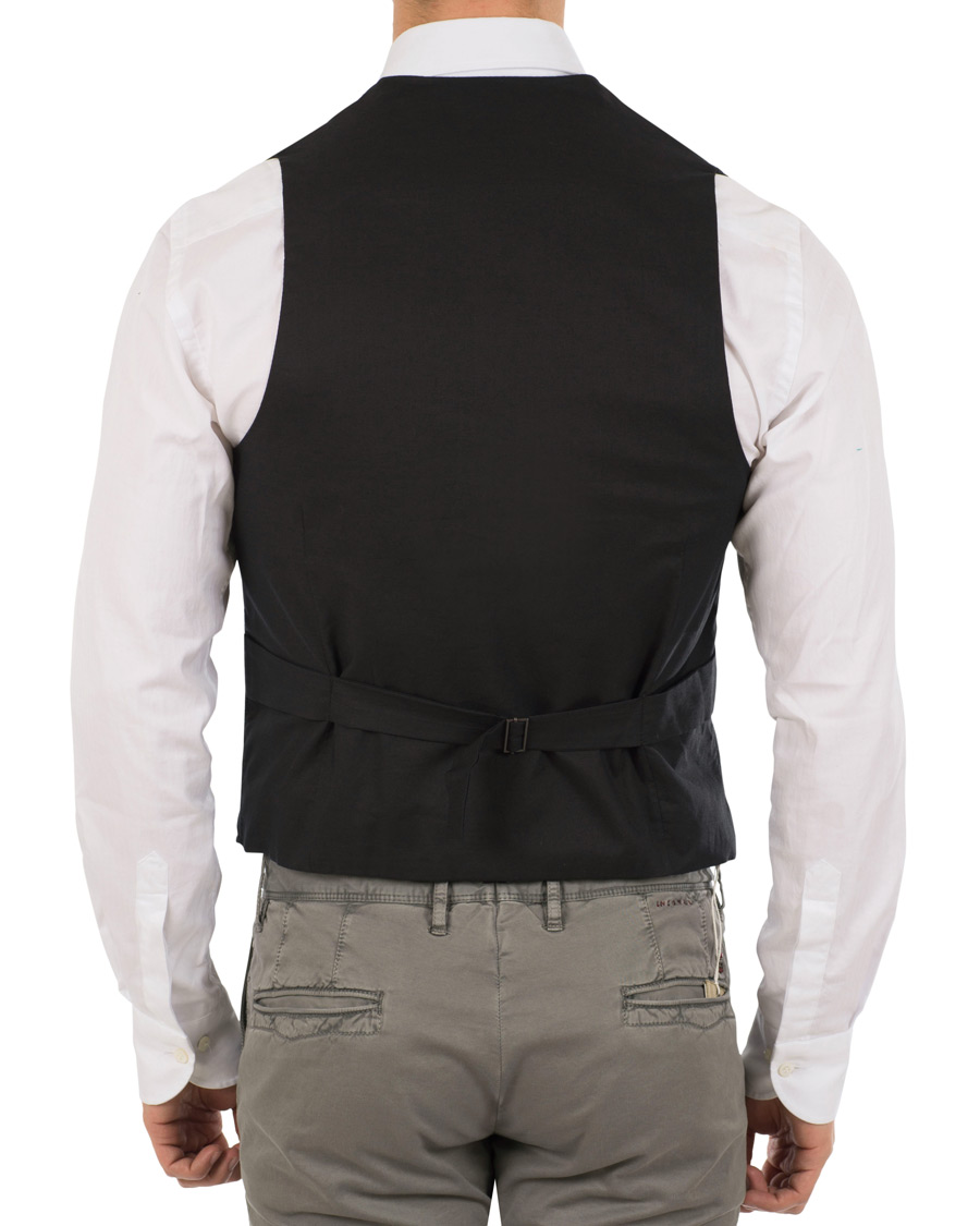 Herr | Kavajer | Barena | Molin Gilet Grué Black