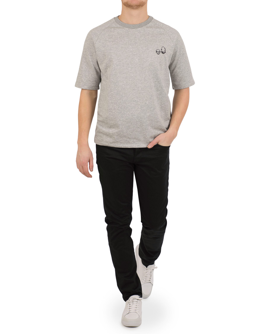 Herr | T-Shirts | HUGO | Deast Sweat Tee Grey