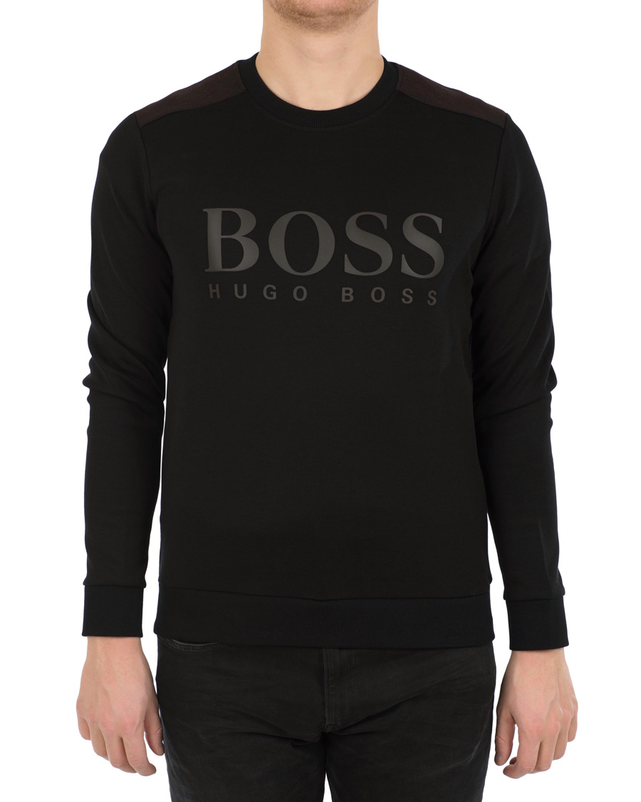 Herr | Tröjor | BOSS GREEN | BOSS Athleisure Salbo Sweatshirt Black