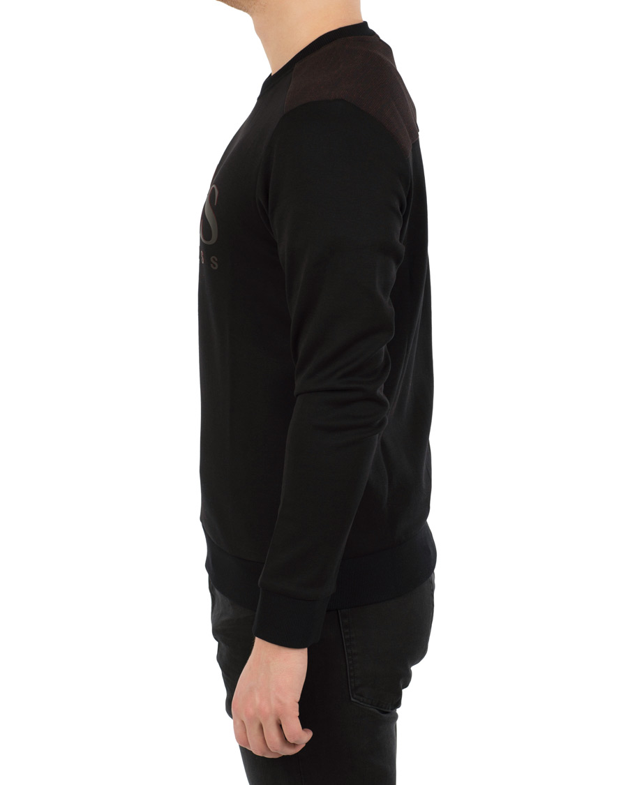 Herr | Tröjor | BOSS GREEN | BOSS Athleisure Salbo Sweatshirt Black