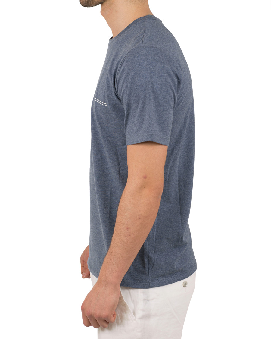 Herr | T-Shirts | BOSS BLACK | BOSS Urban Tee Open Blue