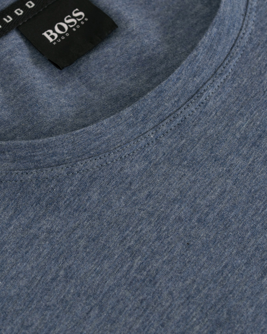 Herr | T-Shirts | BOSS BLACK | BOSS Urban Tee Open Blue